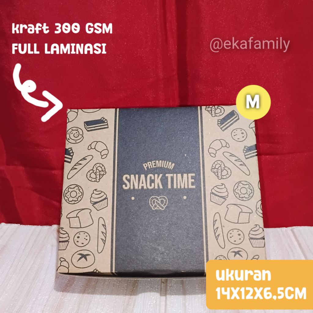 

isi 25 pcs |DUS BOX KUE UKURAN,14X12X6,5 & 16X12X6,5 CM