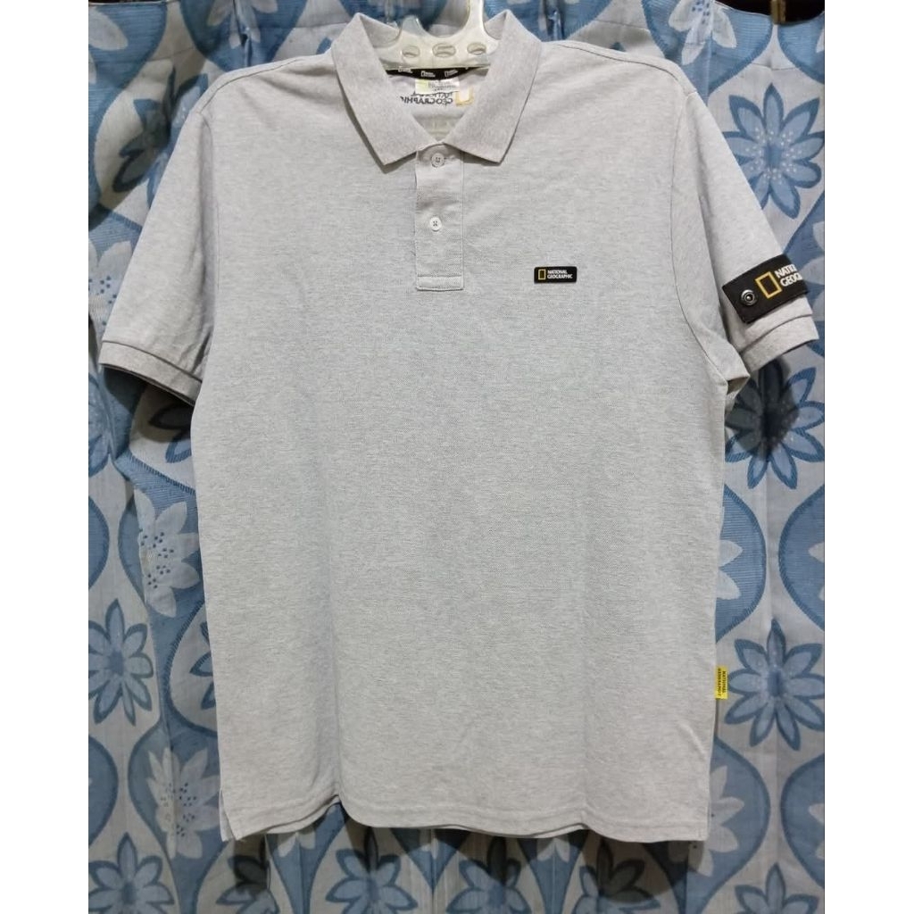 kaos polo National Geographic patch