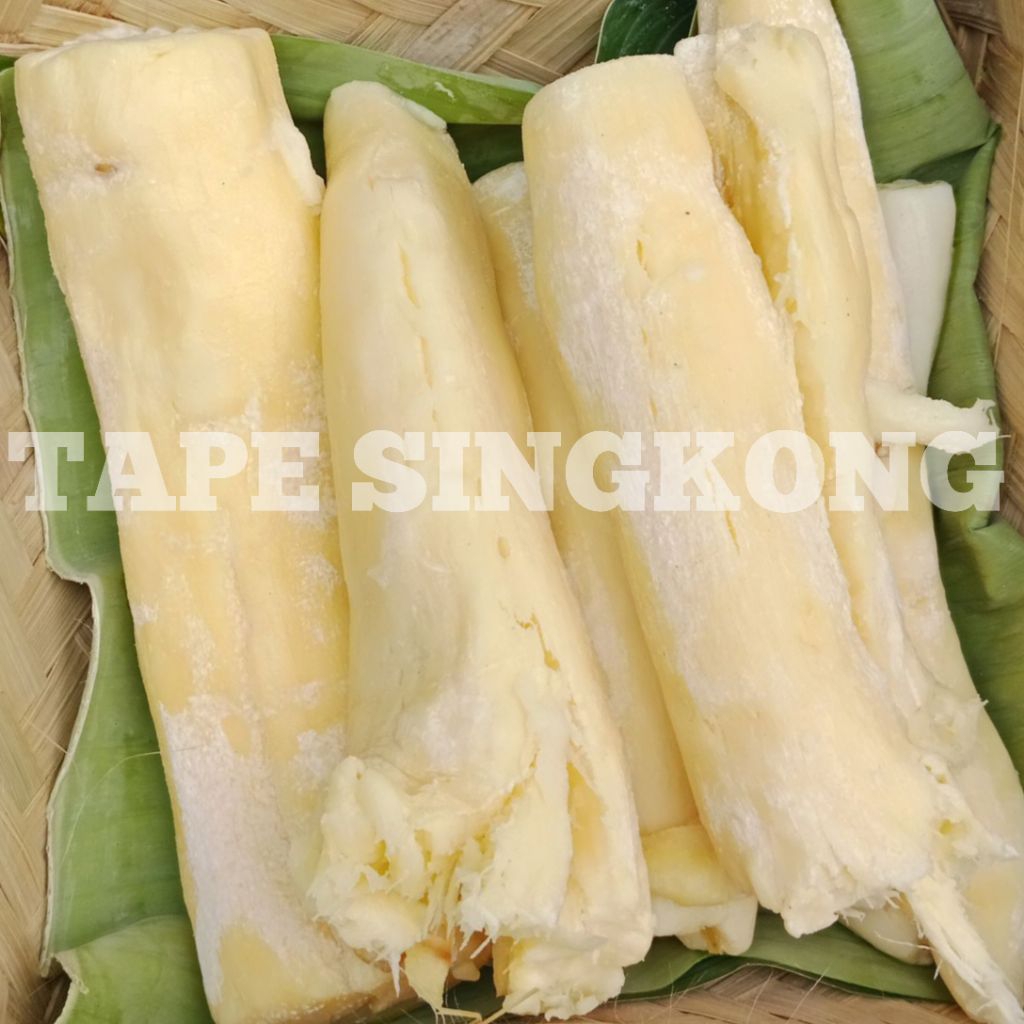 

Tape Singkong 1kg Empuk Manis Legit Khas Bandung