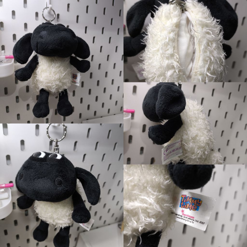gantungan kunci pouch boneka timmy time shaun the sheep