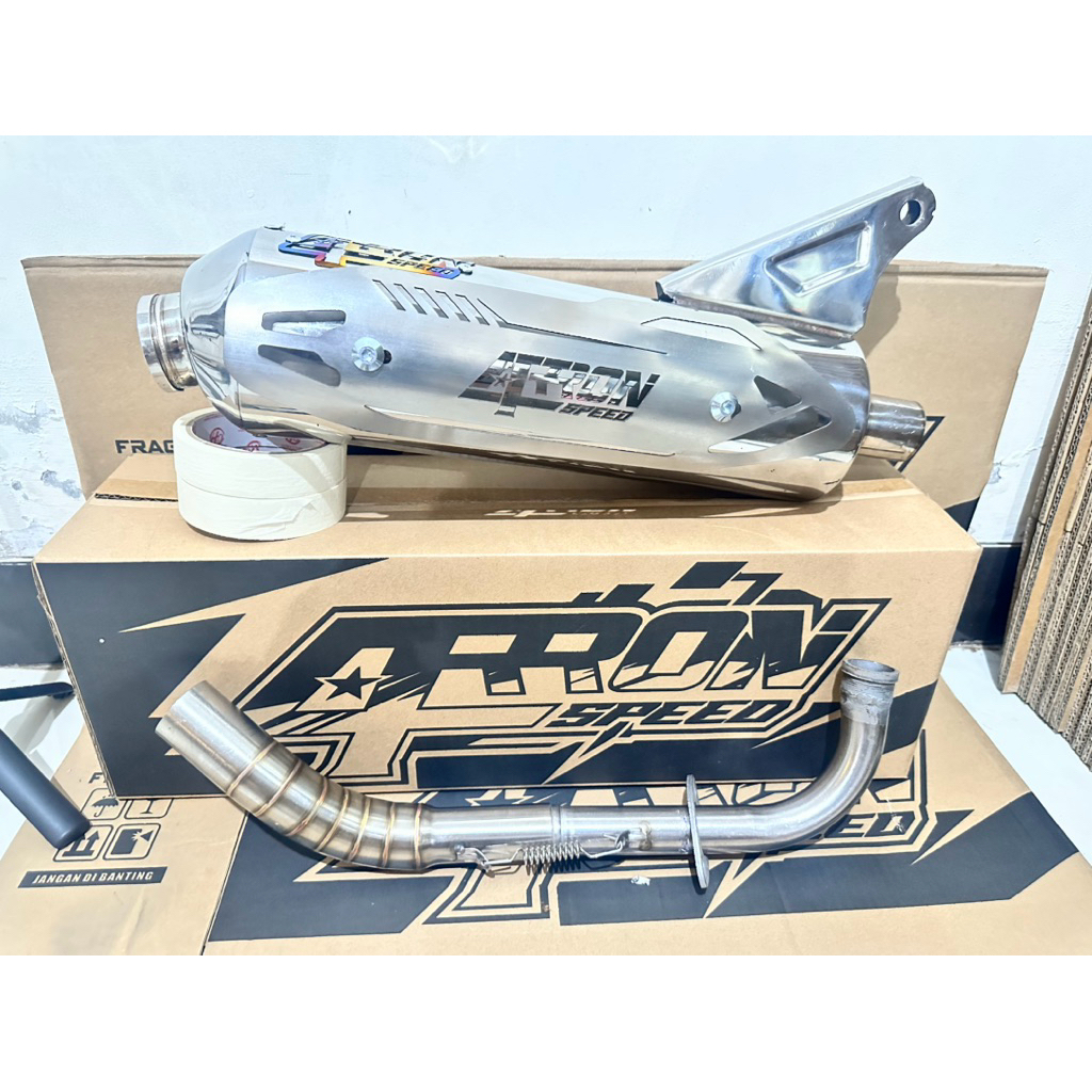 knalpot mio original ARRON SPEED/ knalpot standar racing/knalpot kondoman/ knalpot racing