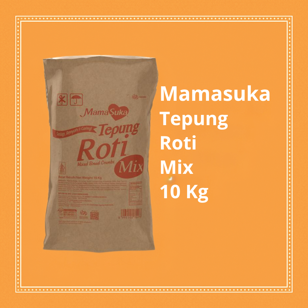 

Mamasuka Tepung Roti 10Kg – Tepung Roti Kasar Serbaguna untuk Usaha Gorengan dan Frozen Food