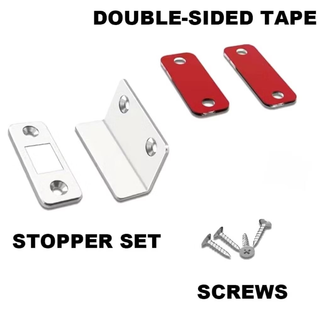 Penutup Pintu Lemari Magnet Siku Catches Magnet Pintu Lemari Geser Magnet L