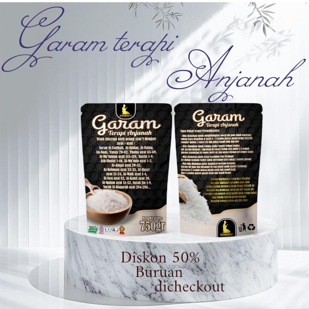 

GARAM TERAPI ANJANAH 750GRAM ORIGINAL TERBUKTI BERKHASIAT