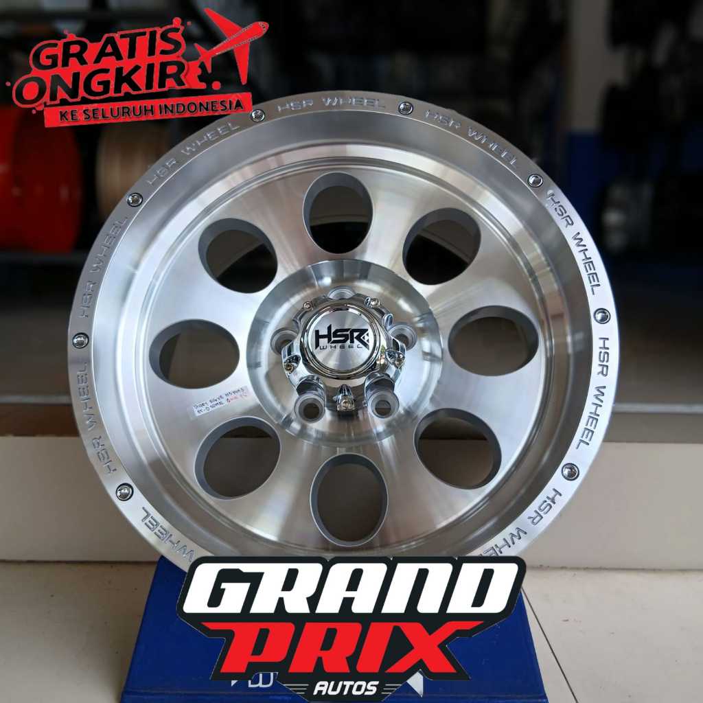 Jual Velg OFFroad Hilux single Terios Rush R16X8 H5X114,3 ET 0 HSR DUFFY
