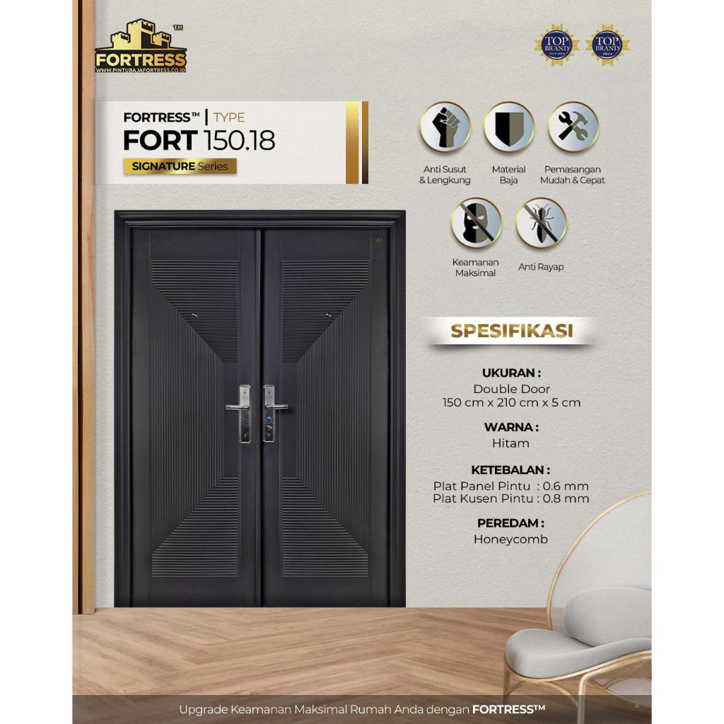 Fortress Pintu Baja Fort 150