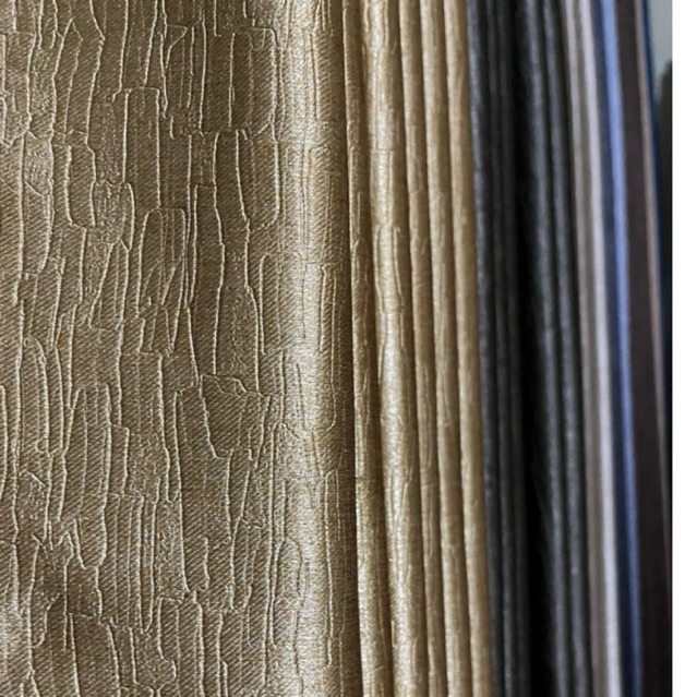 Gorden Blackout Import Tebal Serat Kayu