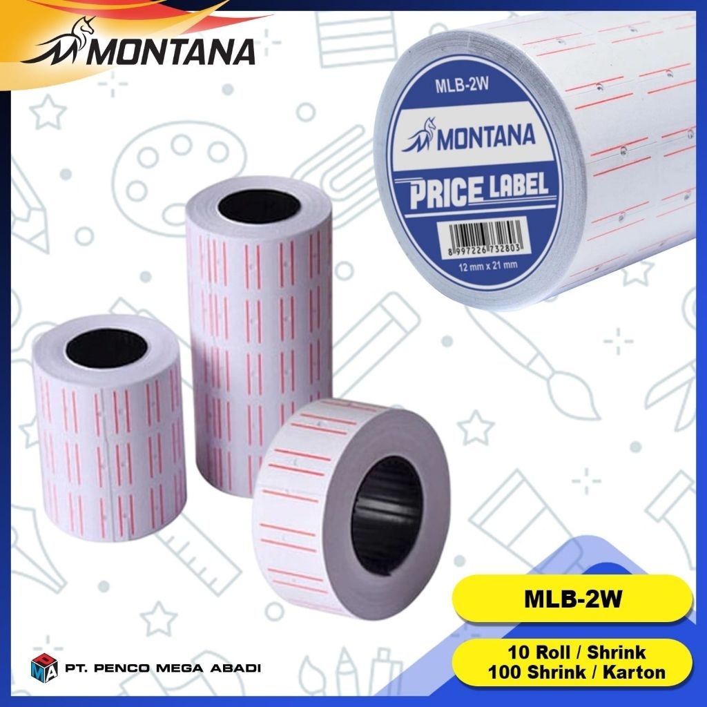 

(ECER)Label harga montana