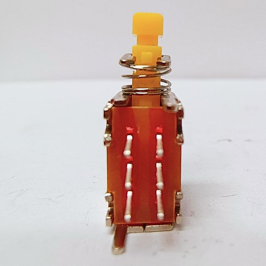 Saklar DPDT 2x3 Switch Power 6 pin Lock Mini Taiwan