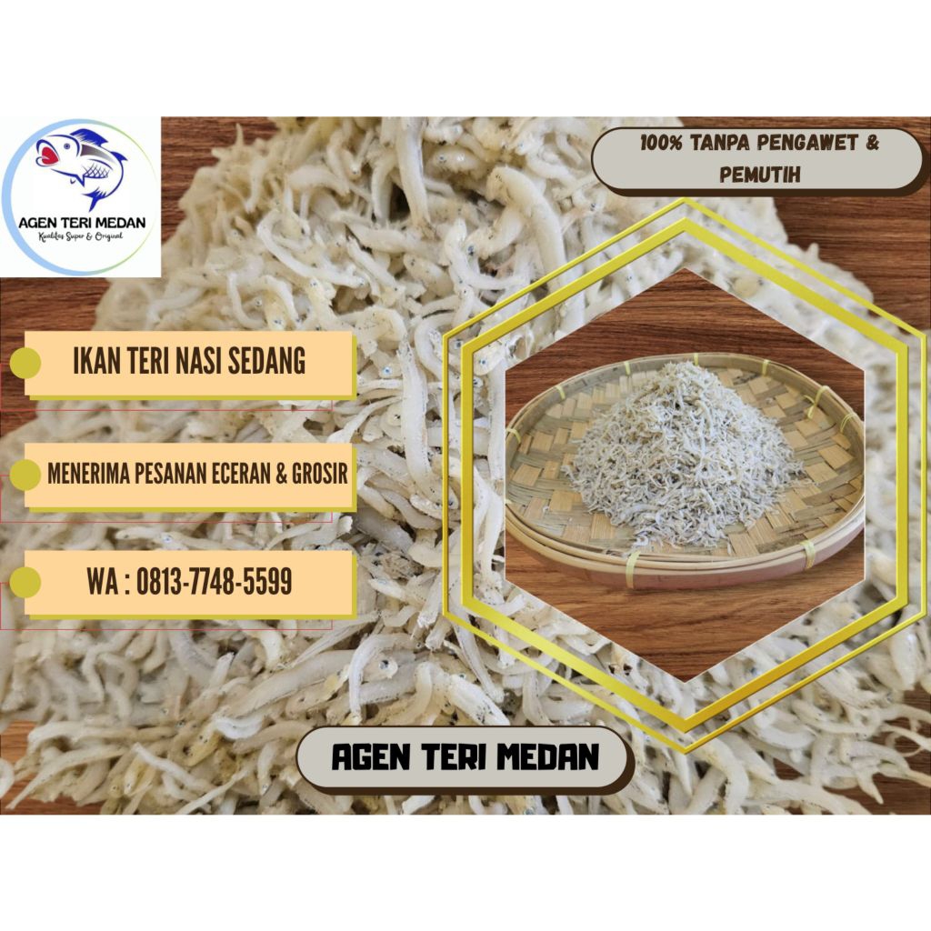 

IKAN TERI NASI SEDANG - SPECIAL FOOD OF MEDAN