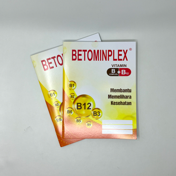 

Buku Tulis Notebook BETOMINPLEX Official Merchandise