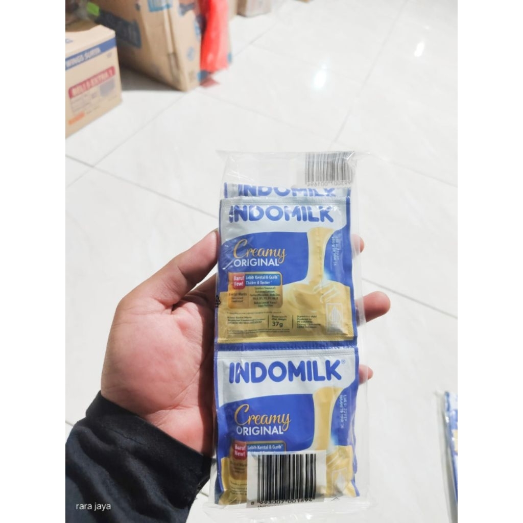 

Indomilk saset 1renceng isi 6 exp panjang
