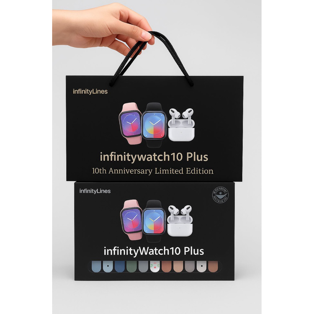 Infinity Watch 10 Smart Watch 10 Plus 8 Tali