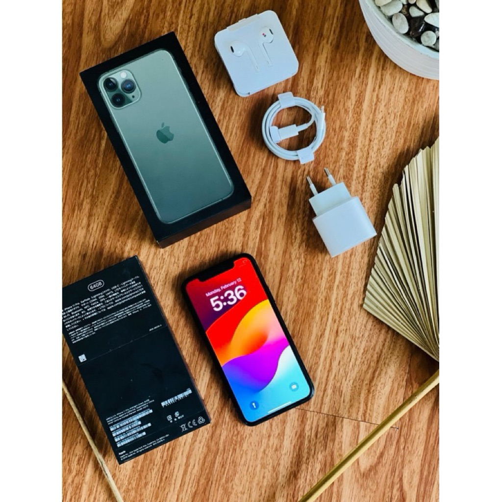 Iphone 11 pro 256gb BEACUKAI PERMANENT bebas blokir imei