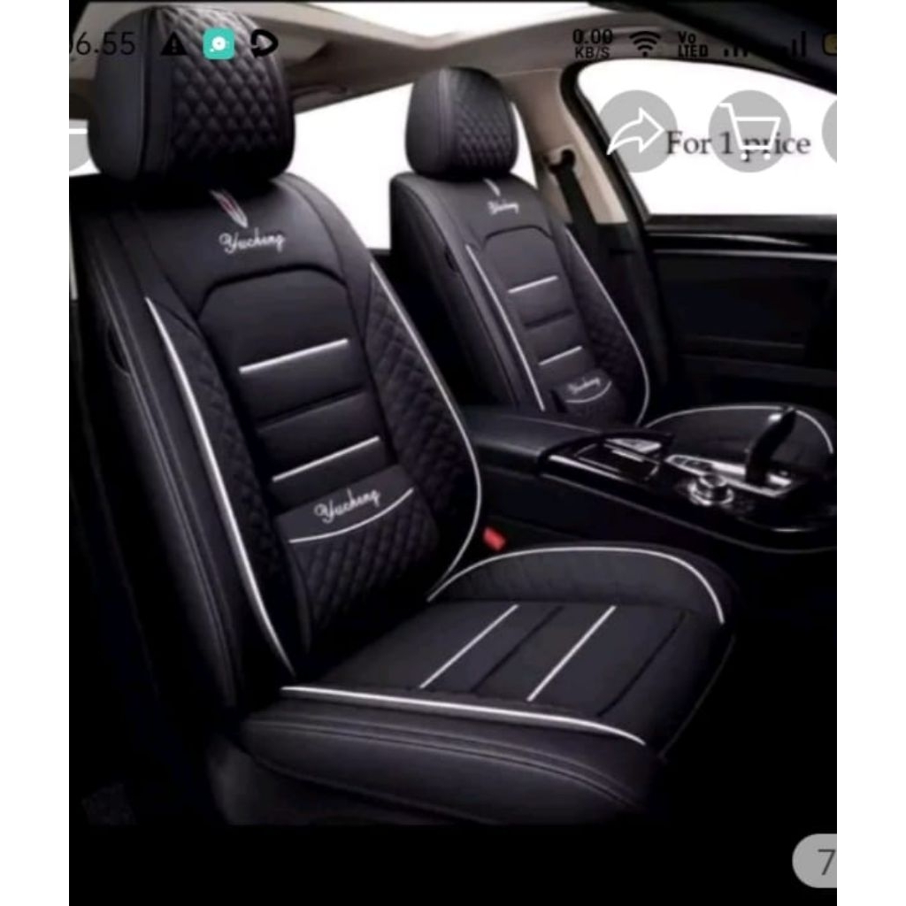 sarung jok mobil rush 2007-2017 full seat jok 3 baris
