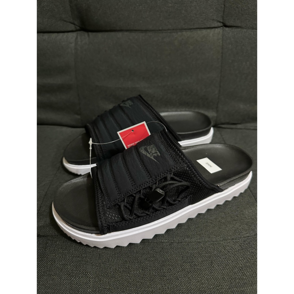 Nike Asuna Slide Black White Original