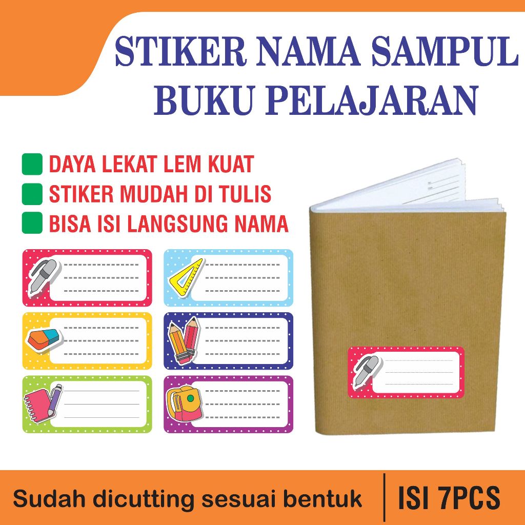 

STIKER LABEL SAMPUL BUKU ANAK SEKOLAH STIKER LABEL NAMA ANAK SEKOLAH