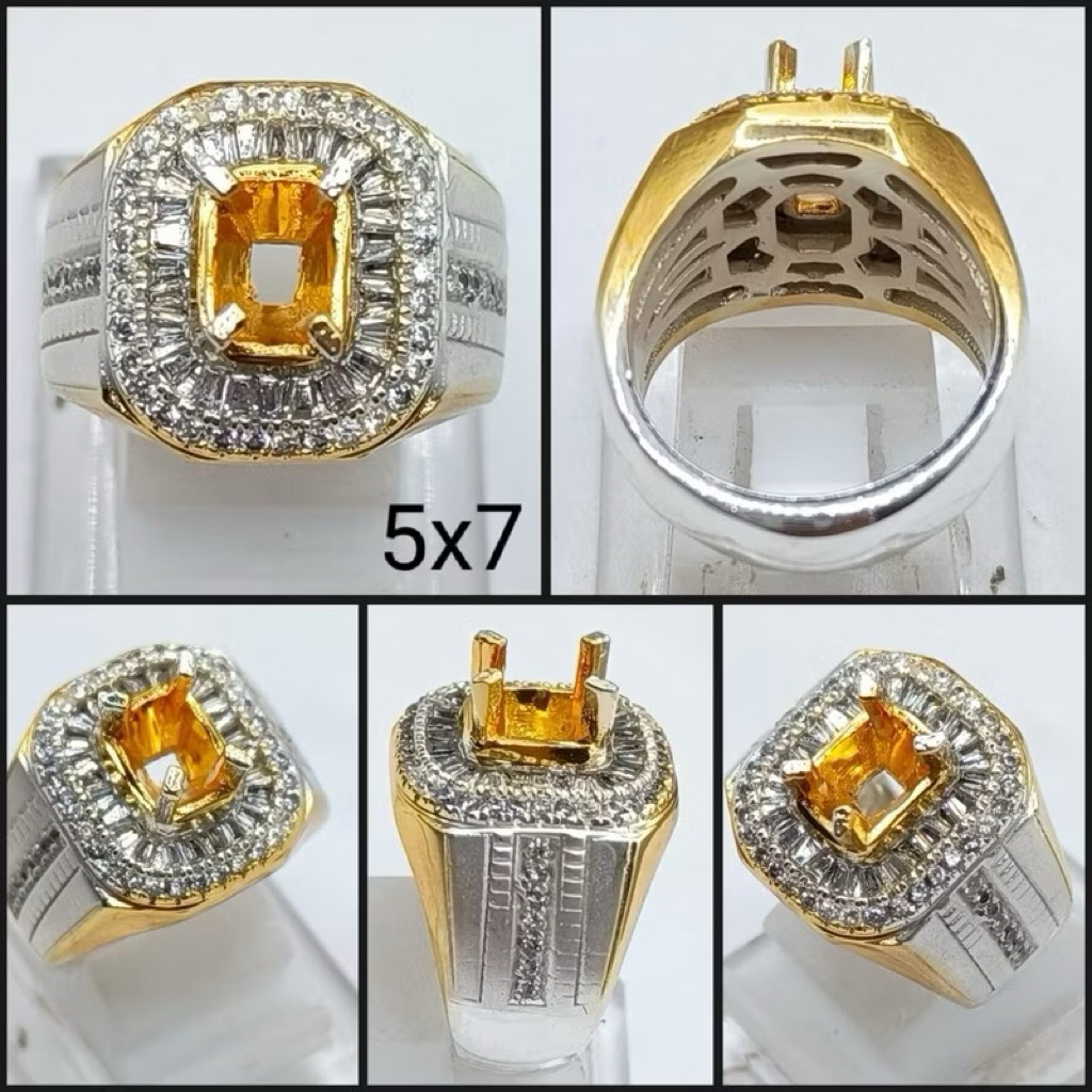 Ring Alpaka Tepper Doff Kombinasi