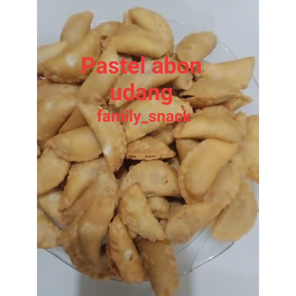

snack kue pastel abon udang 500gram