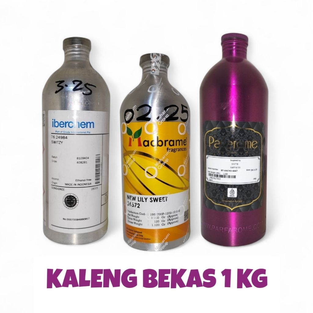 KALENG BEKAS PARFUM 1 KG