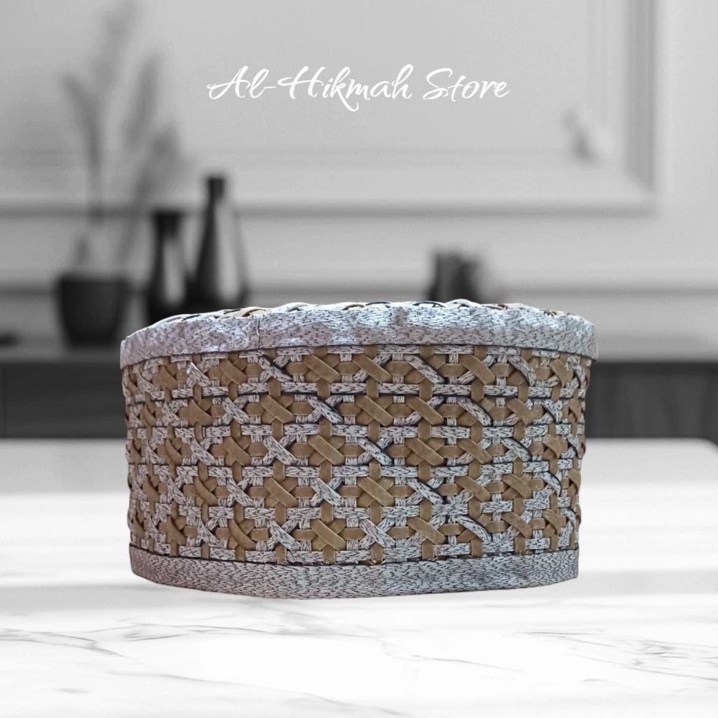 peci/songkok rotan sintetis kekinian