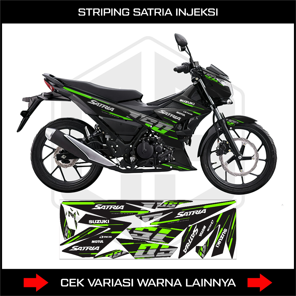 Striping Suzuki Satria F 150 Injeksi Motip Vietnam / Striping Satria Fu 150 Injeksi F150