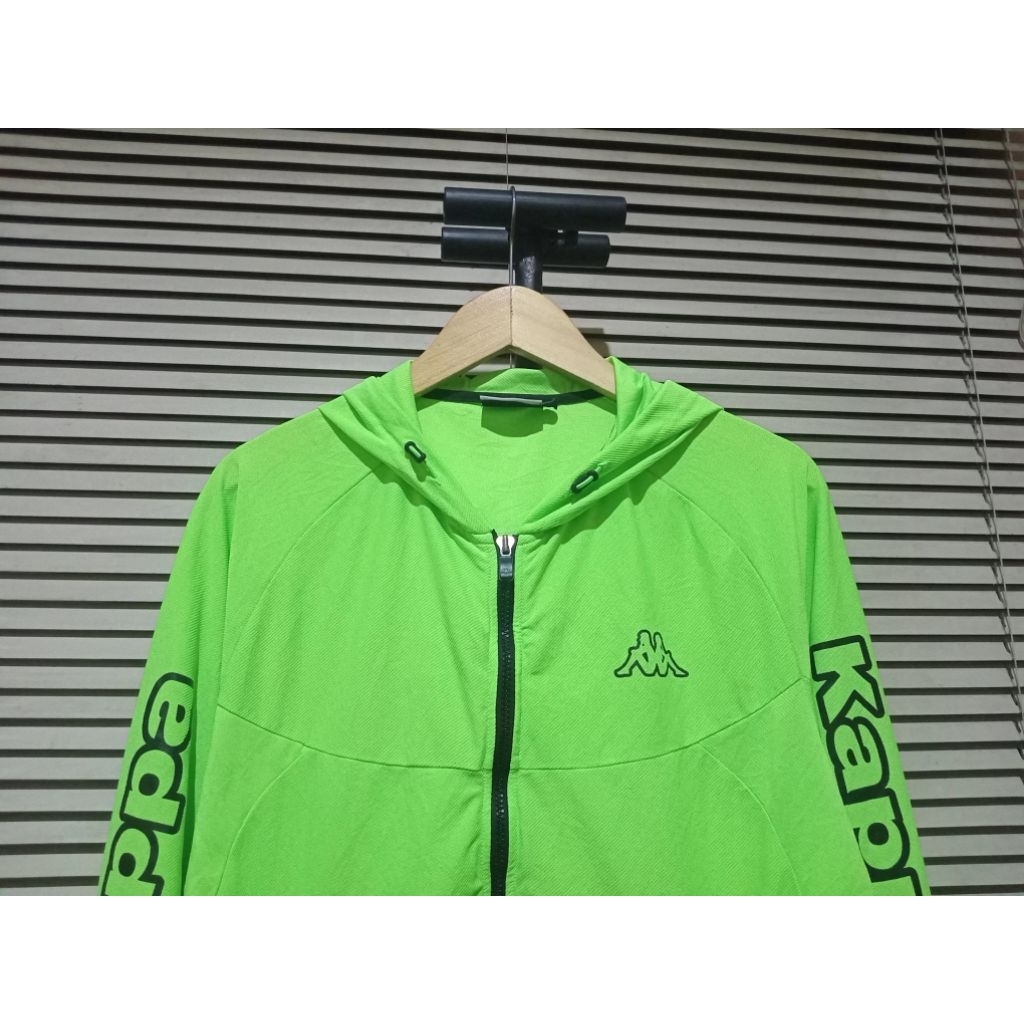 KAPPA RUNNING JACKET LIGHT GREEN