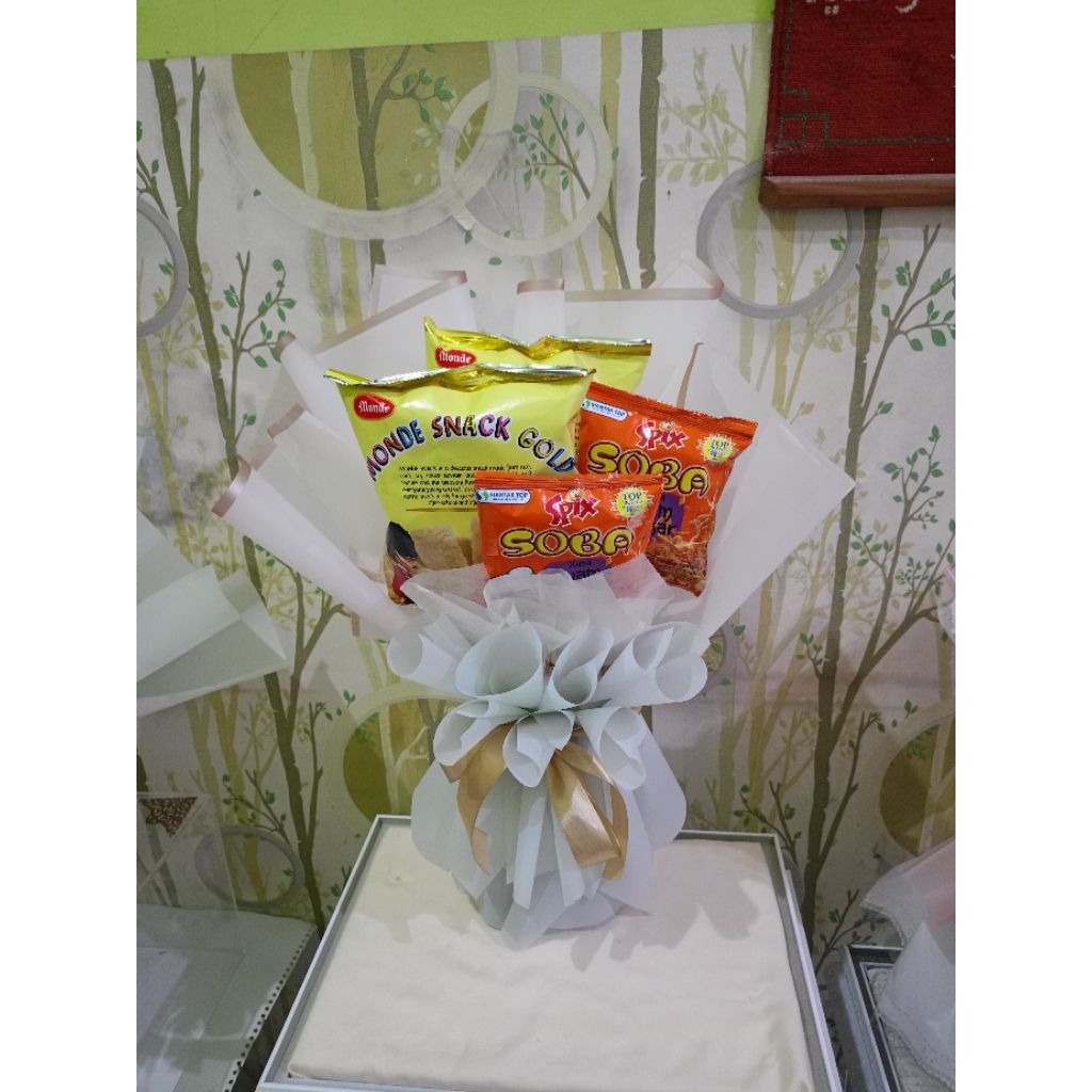

Buket Jajan / Buket Snack / Buket wisuda Enak Murce