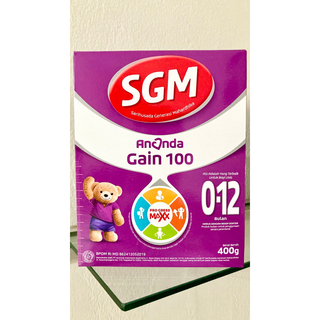 SGM ANANDA GAIN 100 0-12 DAN OPTIGROW 1+ SUSU MURAH BANDUNG