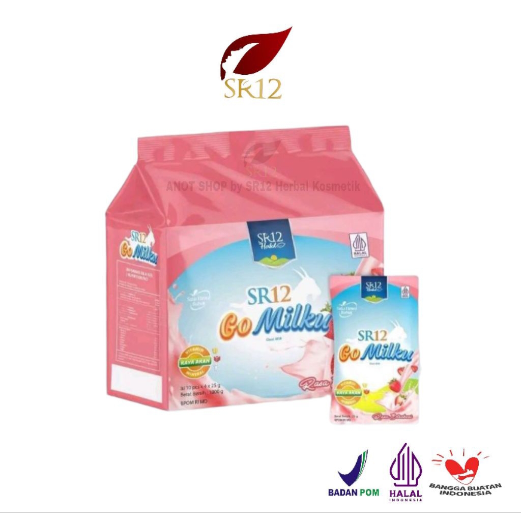 

Go Milku SR12 Susu Kambing Etawa Asli Kemasan Sachet