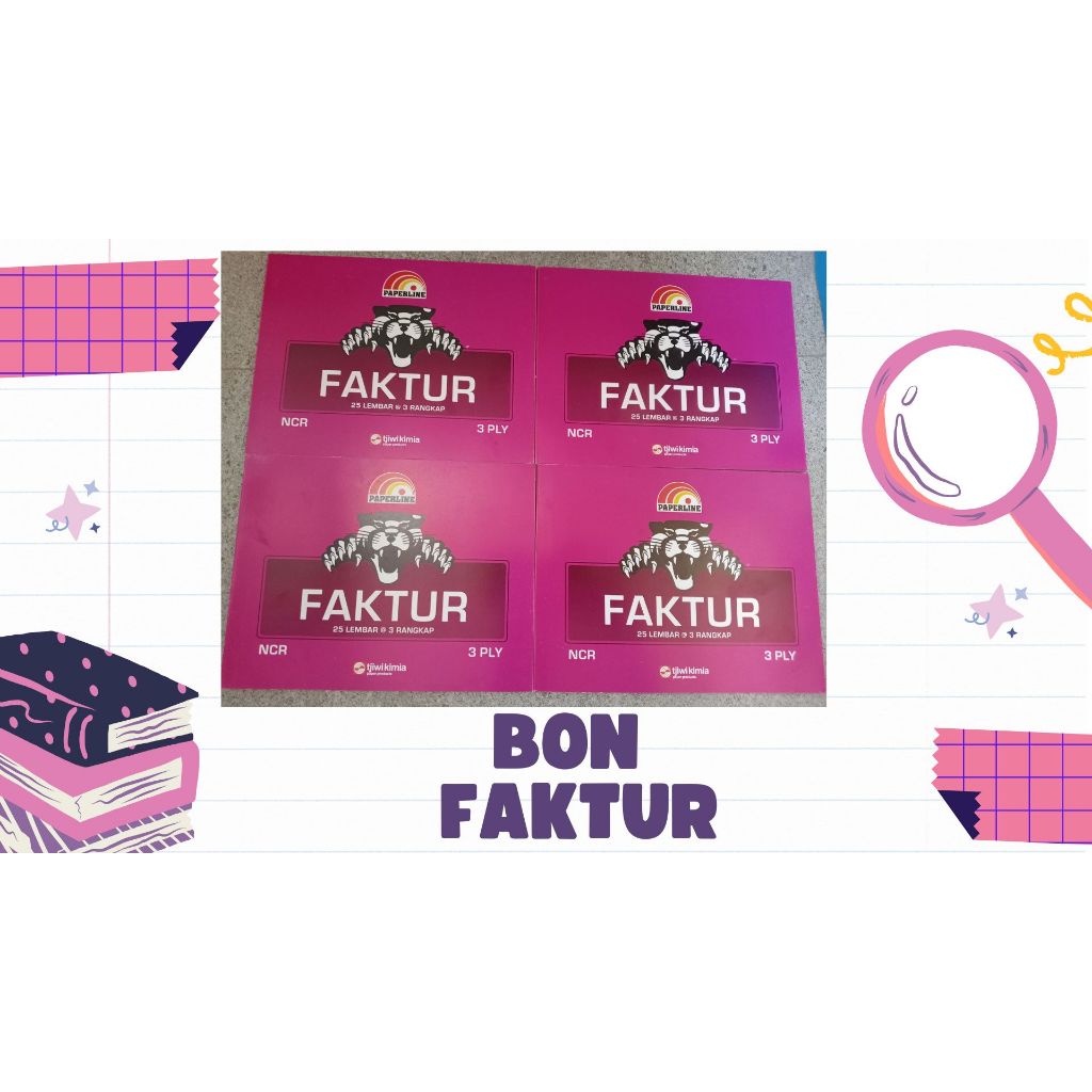 

Bon Faktur rangkap 3 Paperline Murah