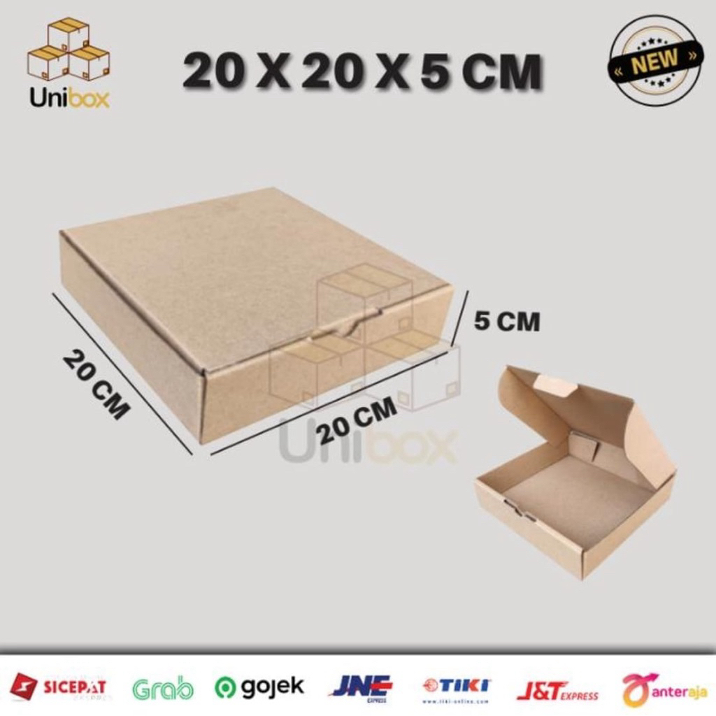 

Kardus Die Cut | 20x20x5 cm | Box Die Cut