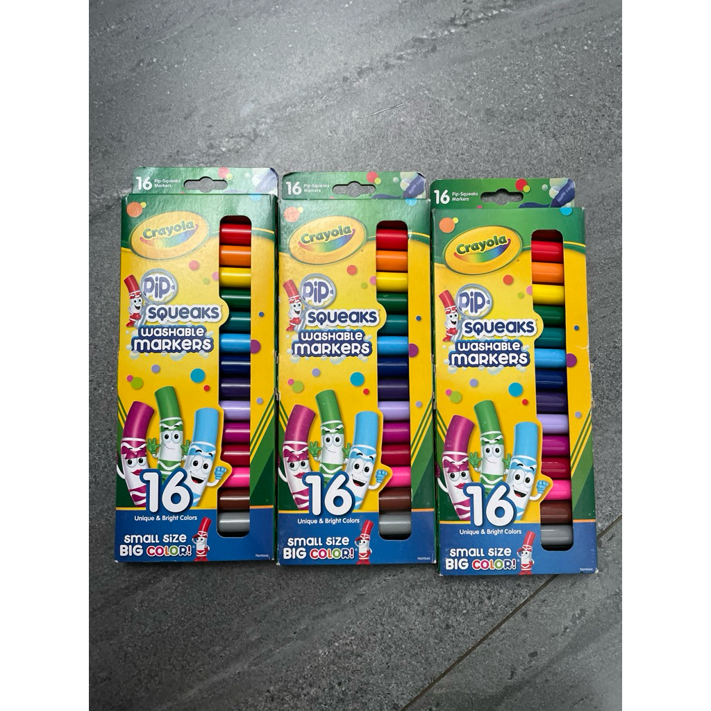 

crayola squeaks 16 color