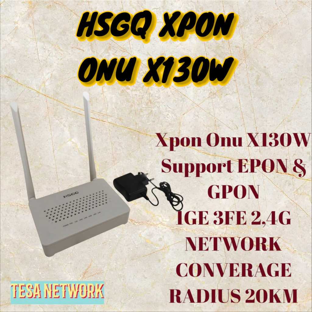 MODEM ONU XPON EPON GPON HSGQ X130W