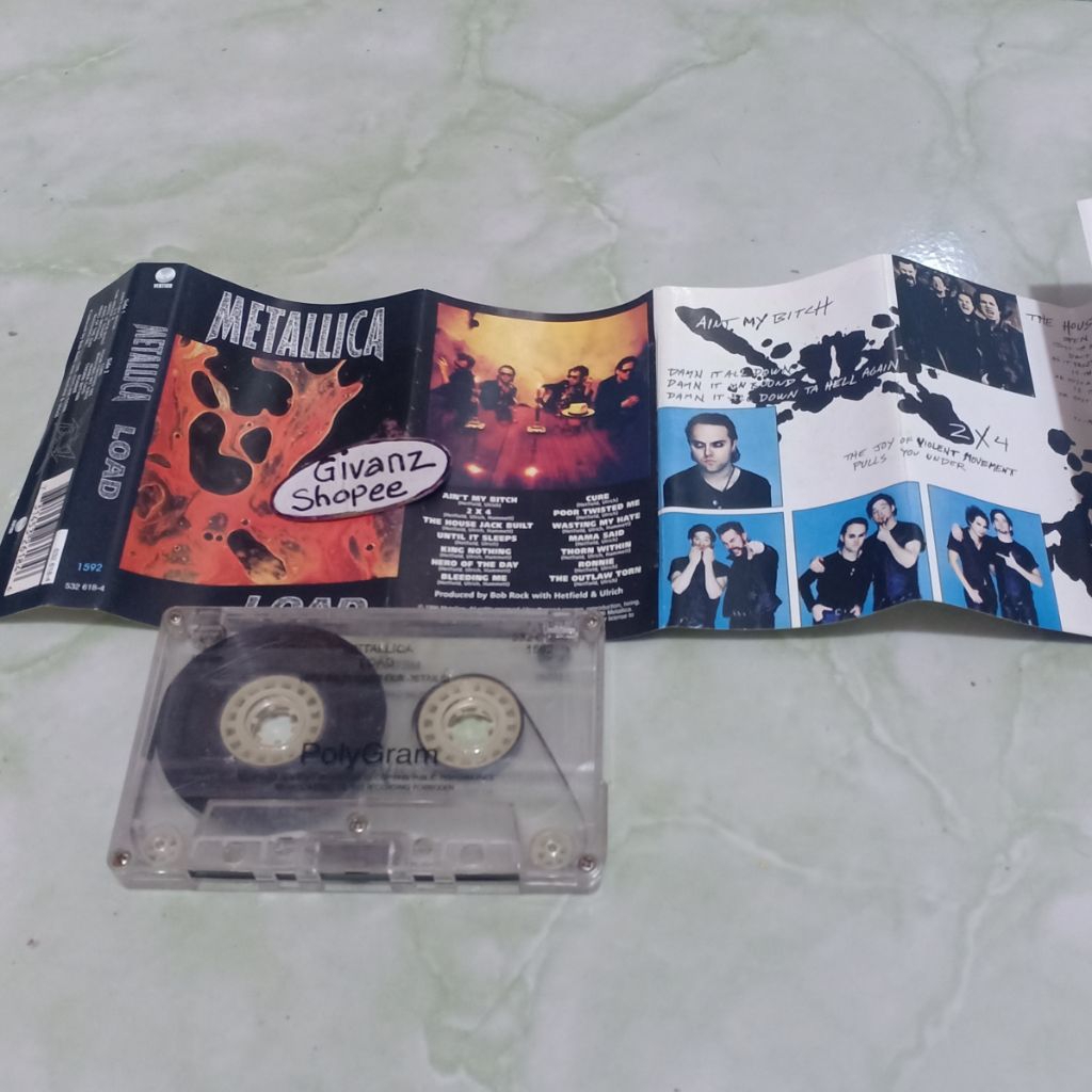 kaset pita METALLICA - Load