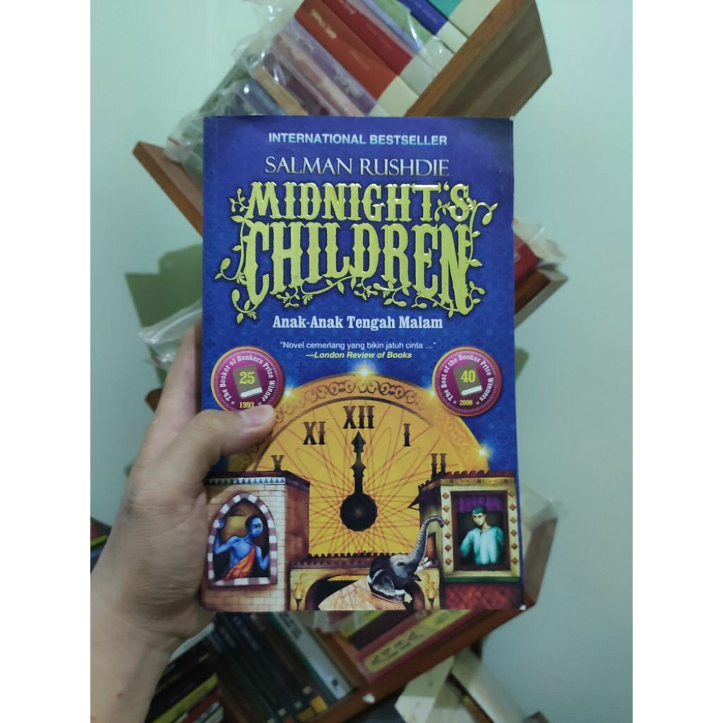 [PRELOVED ORI] Midnight's Children Anak Anak Tengah Malam - Salman Rushdie Buku Bekas