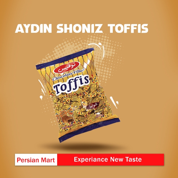 

Aydin Shoniz Toffis Candy – Authentic Iranian Soft Caramel Candy