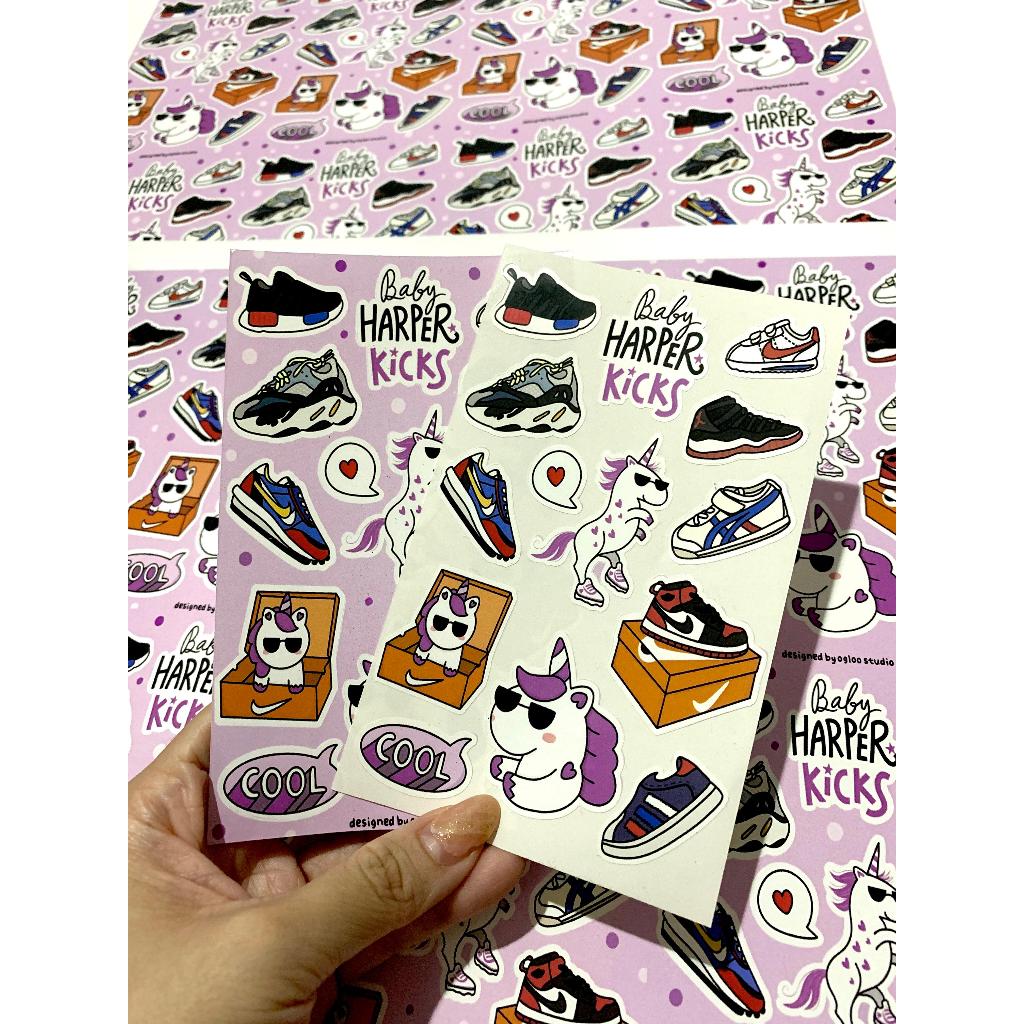 

Custom Bentuk Sticker Kiss Cut TOP QUALITY!!!