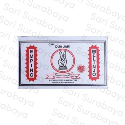 

Emping Mlinjo cap Dua Jari Kiloan Merah - 500gr (Repack Timbangan)