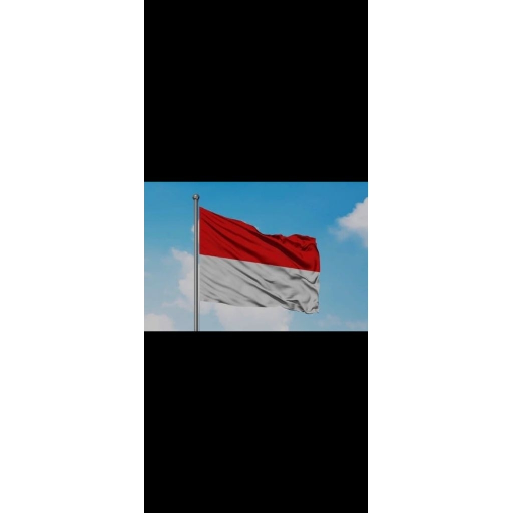 Bendera merah putih ukuran 120x80
