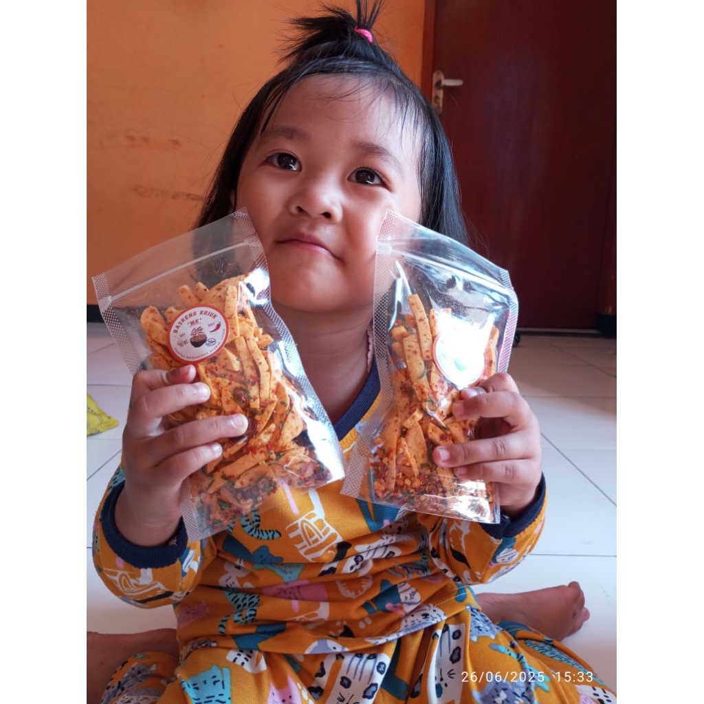 

Basreng Kriuk "MK" Pedas