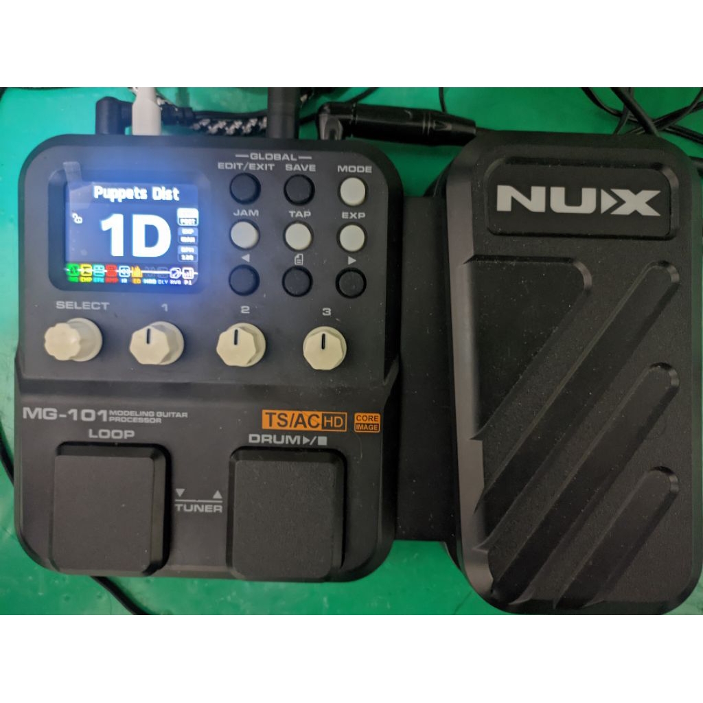 efek gitar NUX MG-101