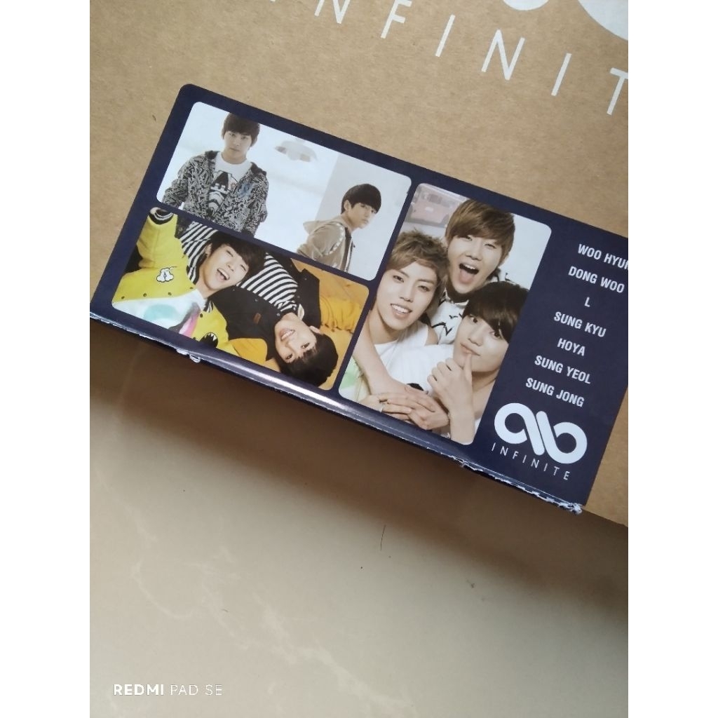 

infinite 2012 calendar