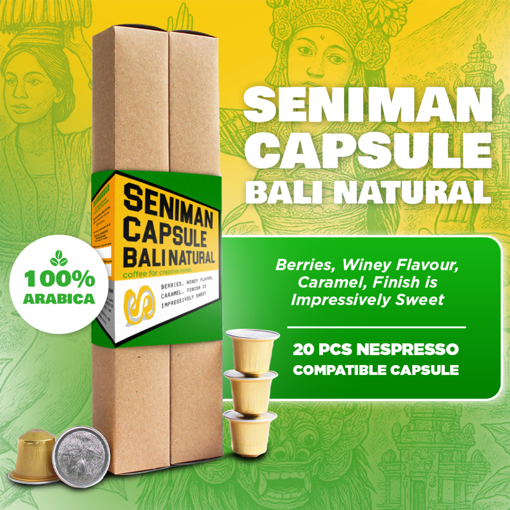 

20 pcs Seniman Capsules Bali Natural