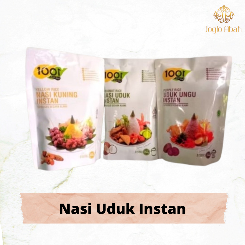 

Nasi Uduk Instan 1001- Joglo Abah