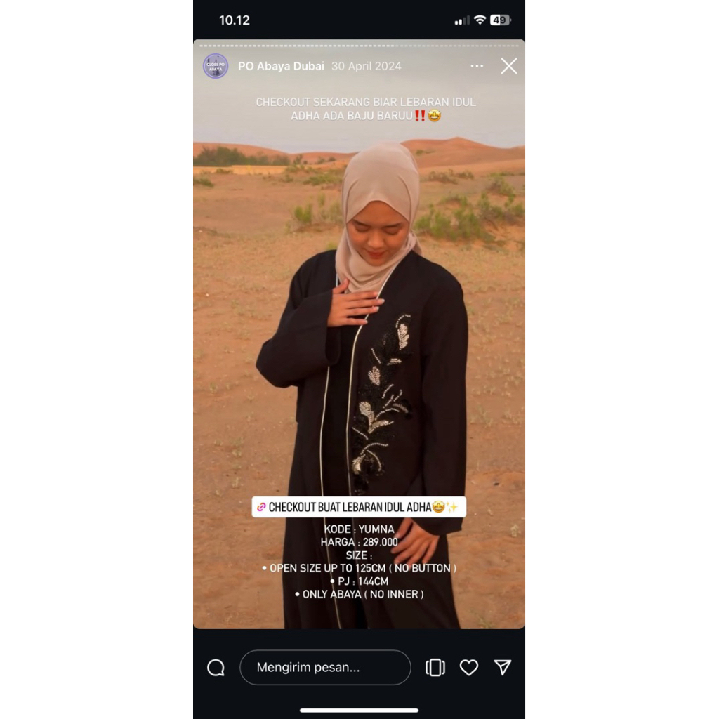 abaya luino,abaya preloved