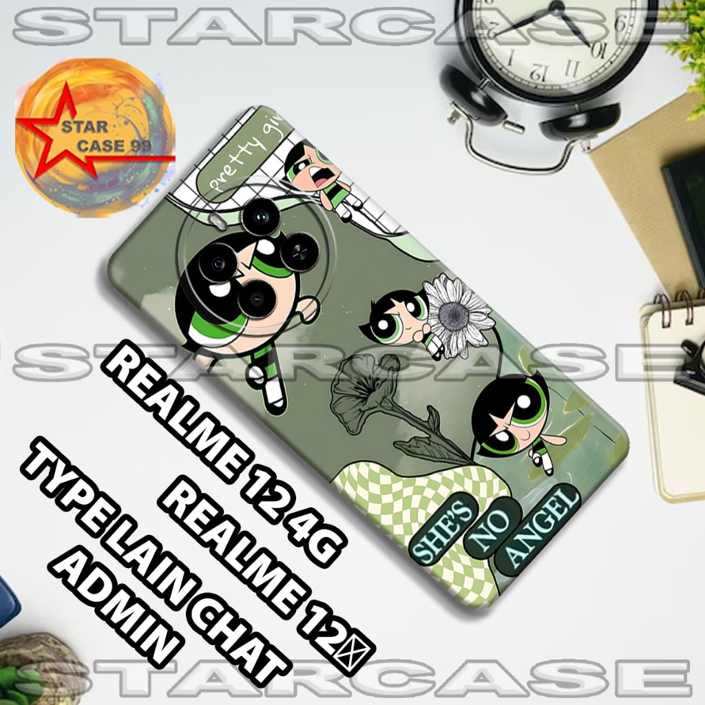 Softcase karet realme 12 4g | realme 12+/S14/Motif cartoon/case realme 12 4g | realme 12+/casing Rea