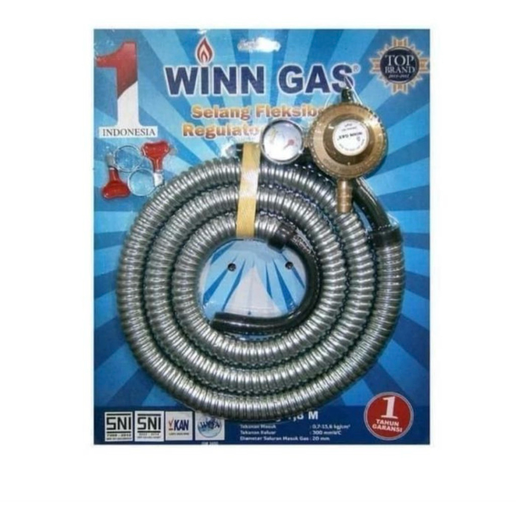 Selang Regulator Win Gas Fleksibel Selang Regulator Kompor Gas