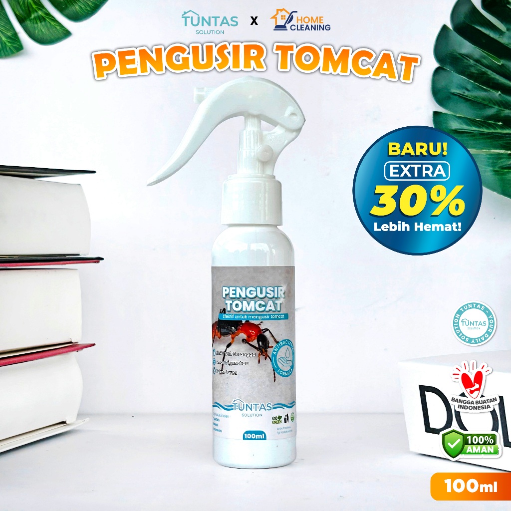TUNTAS Pembasmi Tomcat Anti Hama Pengusir Serangga Tomcat Paling Ampuh Dalam Rumah 100ml
