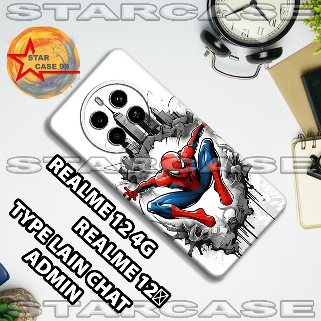 Softcase karet realme 12 4g | realme 12+/S16/Motif cowok/case realme 12 4g | realme 12+/casing Realm